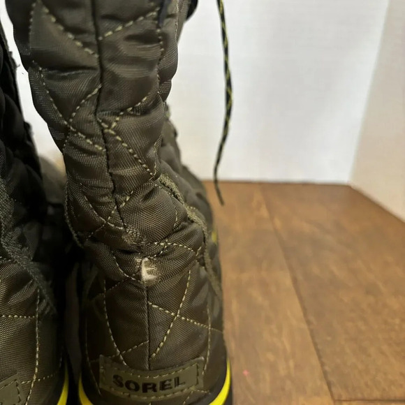 Sorel Cozy‎ CATE Boots Women’s Size 8 Peat Moss Winter Snow Shoes NL-2363-213 - Picture 5 of 7